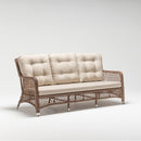 Three-seater garden sofa with Olefin cushions and rust-proof aluminium frame – Palm Collection by TrendGoat