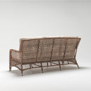 Three-seater garden sofa with Olefin cushions and rust-proof aluminium frame – Palm Collection by TrendGoat