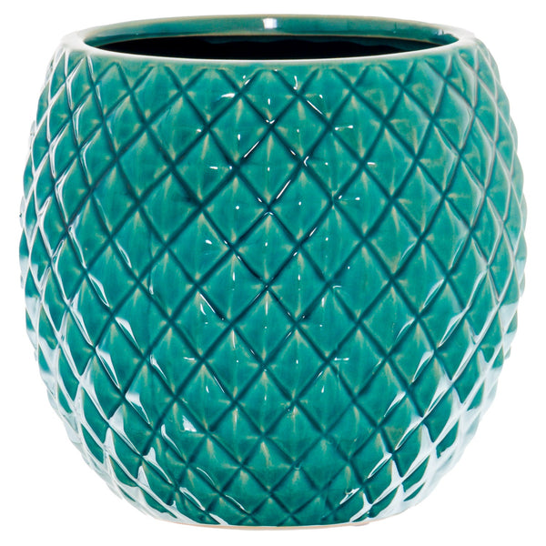 Seville Collection Teal diamond Planter-TrendGoat